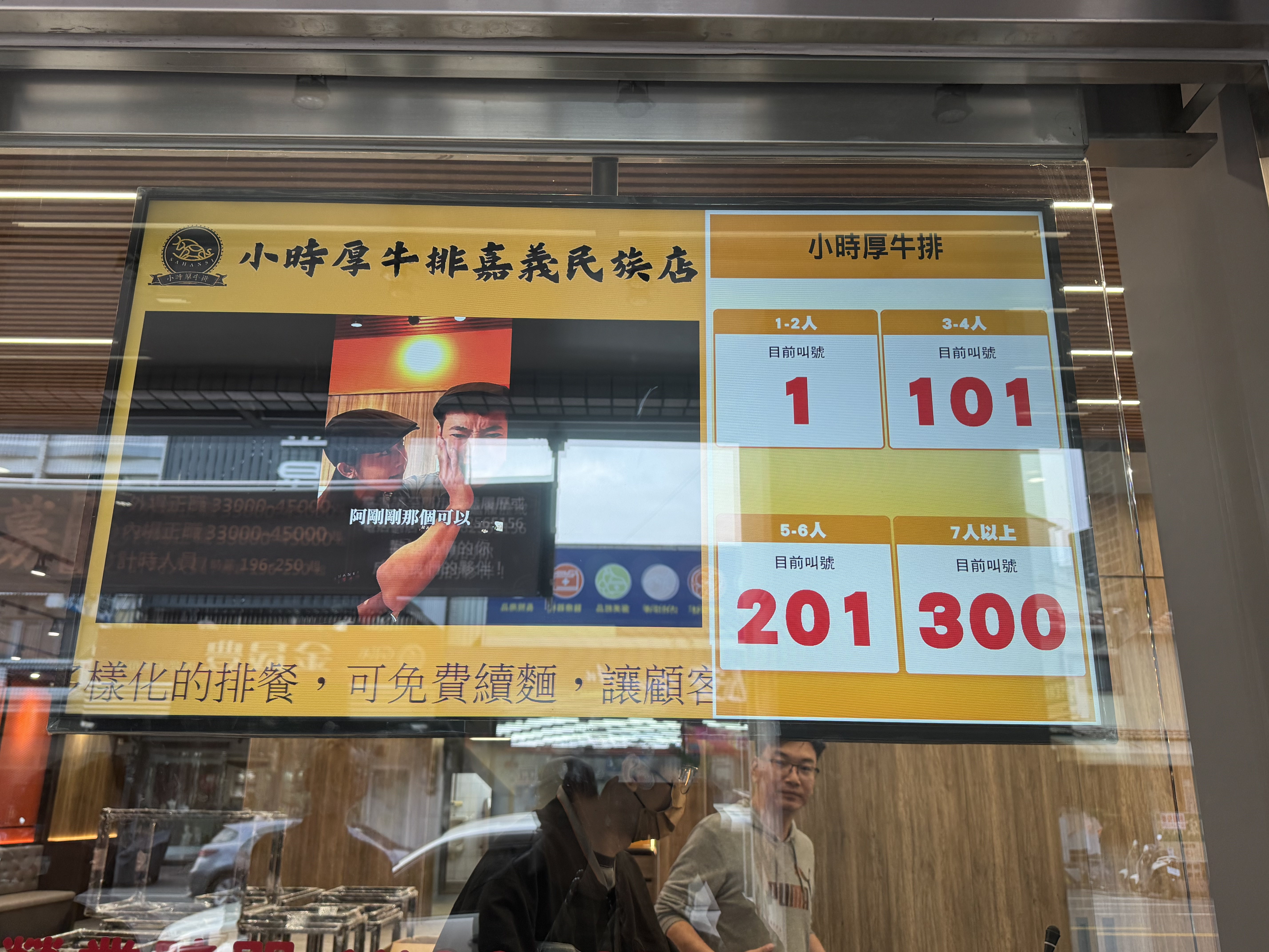 小厚牛排 NeXCall 雲端叫號取號系統導入實景